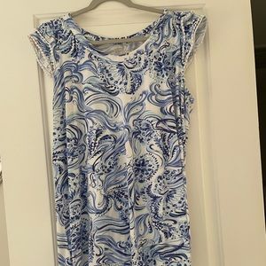 Lilly Pulitzer sleeveless knit dress. Size XL
